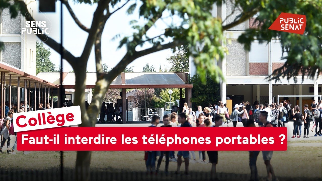 Collège : Faut-il interdire les téléphones portables ?