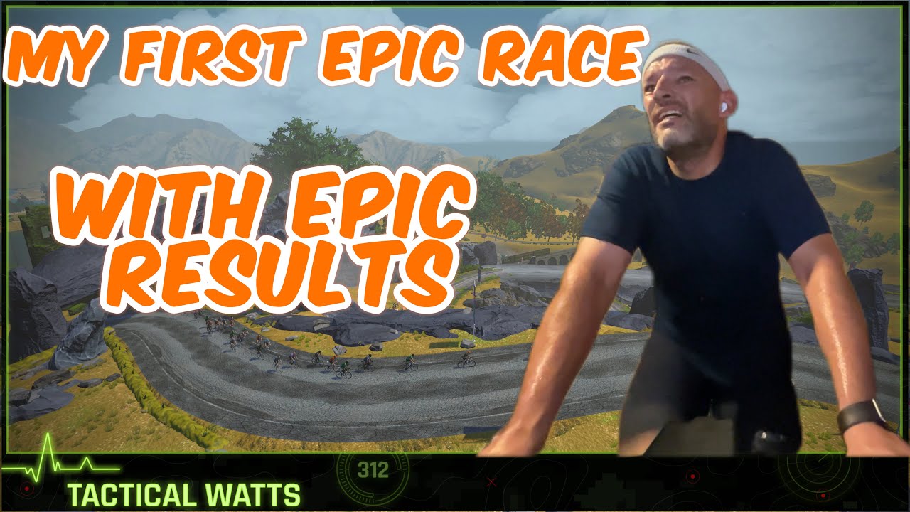 My First Zwift Epic Race… Brutal Course, Epic Result