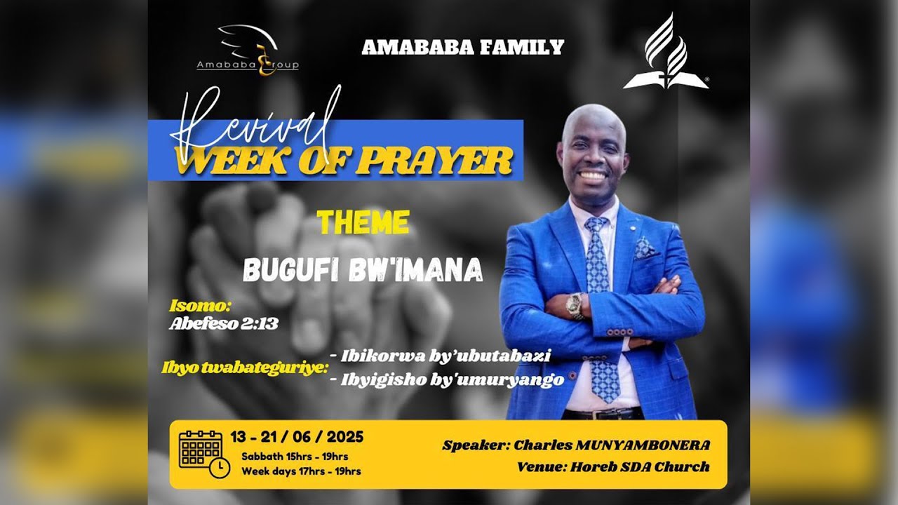 Amababa Week (14th to 21st June, 2025) - Day 2 - 15th June, 2025 by Charles MUNYAMBONERA