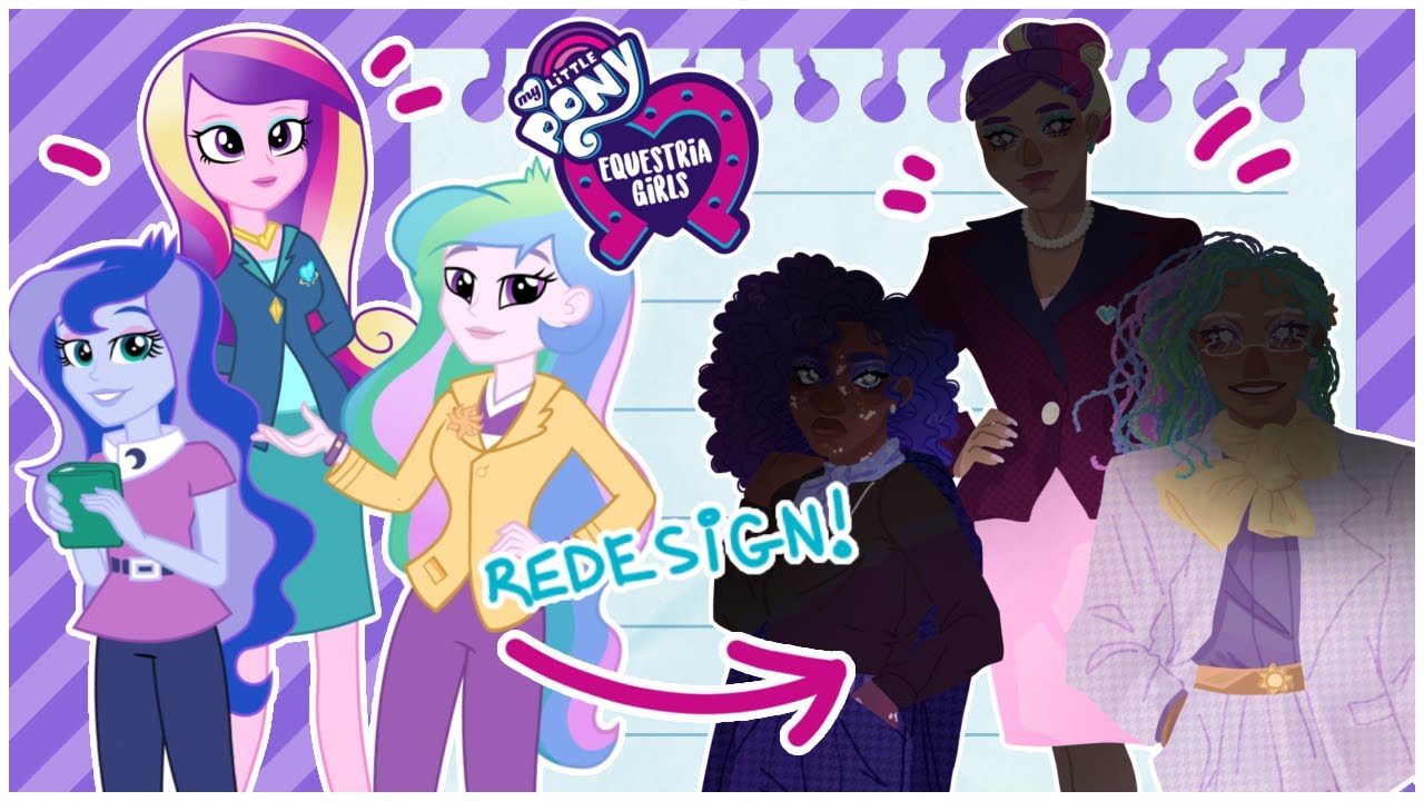 ☆Redesigning MORE MLP: Equestria Girls characters!!☆