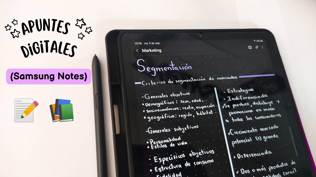 APUNTES DIGITALES en SAMSUNG NOTES 📓 