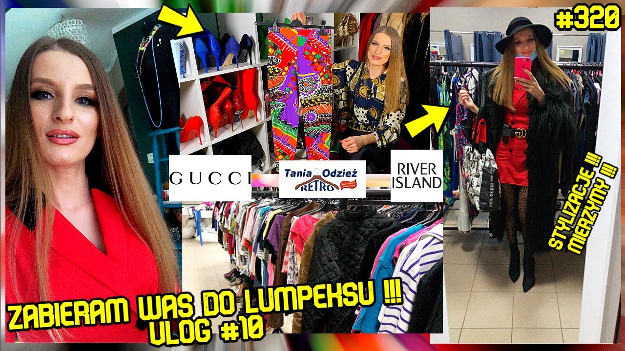 ZABIERAM WAS DO LUMPEKSU !!! UDANA WIZYTA W SECOND HANDZIE !!! TANIA ODZIEŻ RETRO !!! #320