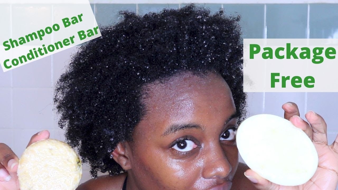 Zero Waste 4C Hair wash day routine ft. Tree Naturals Shampoo & Conditioner Bars