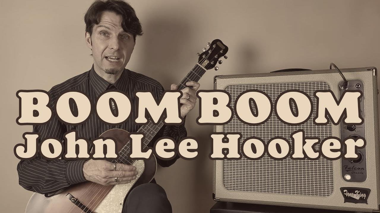 Tutorial BOOM BOOM (John Lee Hooker) Bluesgitarre Lesson (deutsch) How To Play Guitar