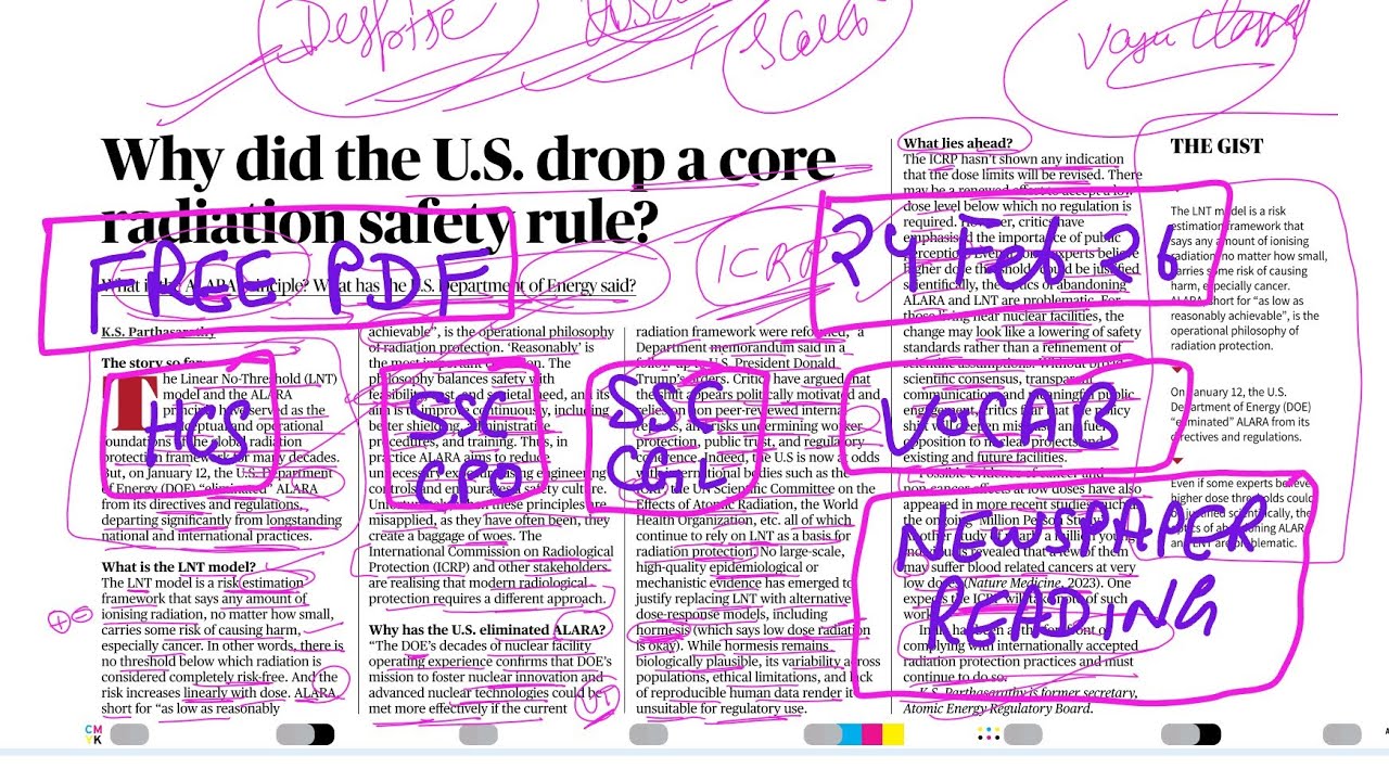 24 February 2026 |  The Hindu newspaper analysis today | How to read English newspapers 
