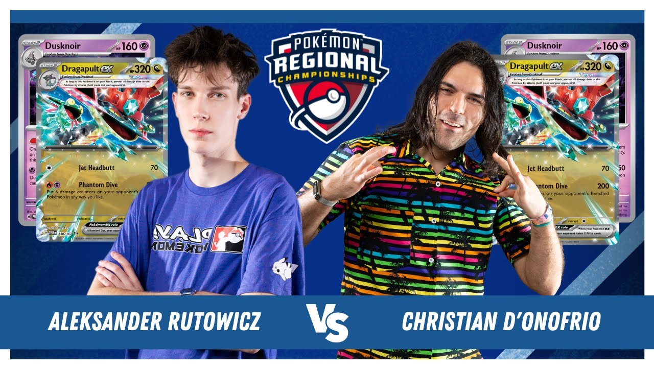 Aleksander R. Vs Christian D'Onofrio - Pok&eacute;mon TCG Top 4 | Stuttgart Regional Championships 2026