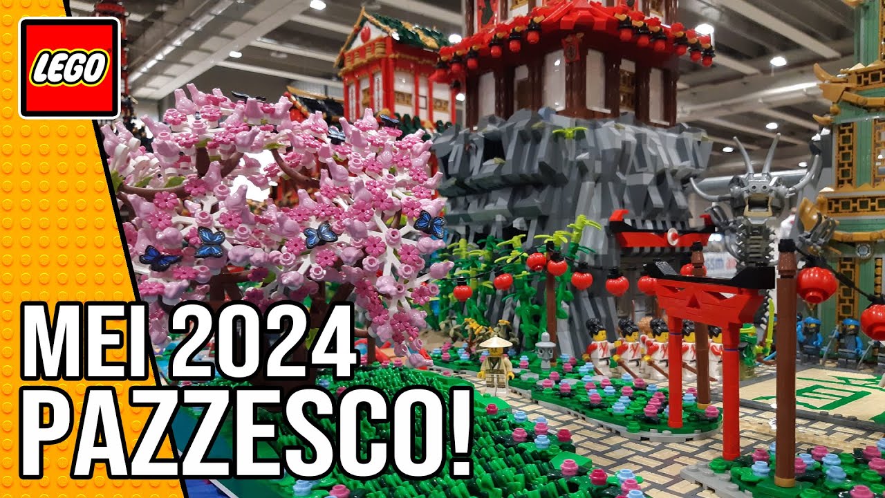 LEGO EVENTI - ECCO LE MOC PIù BELLE PRESENTI AL MEI DI VERONA 2024 - FIERA STUPENDA, MOC PAZZESCHE!