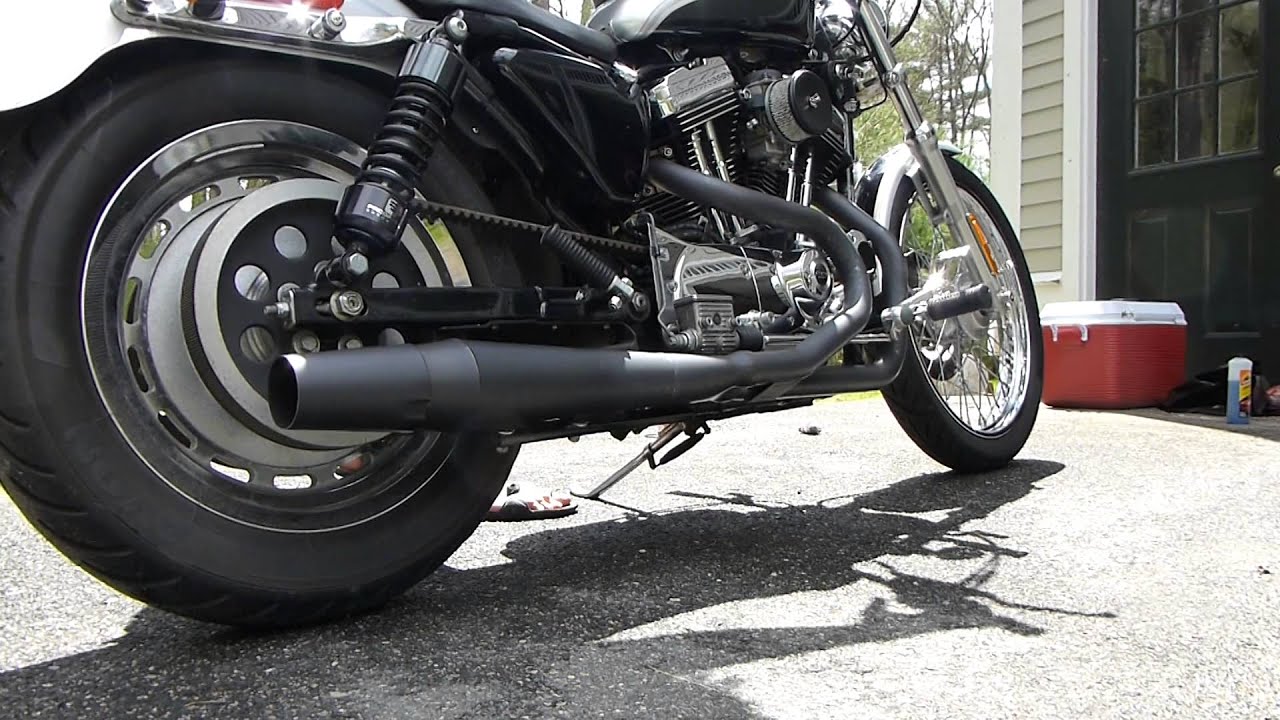 The way a Sportster 1200 exhaust should sound
