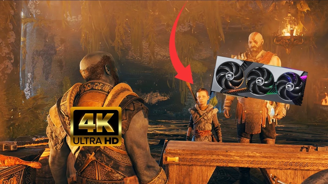 God of War on RTX 5080 Still looking next gen🤯