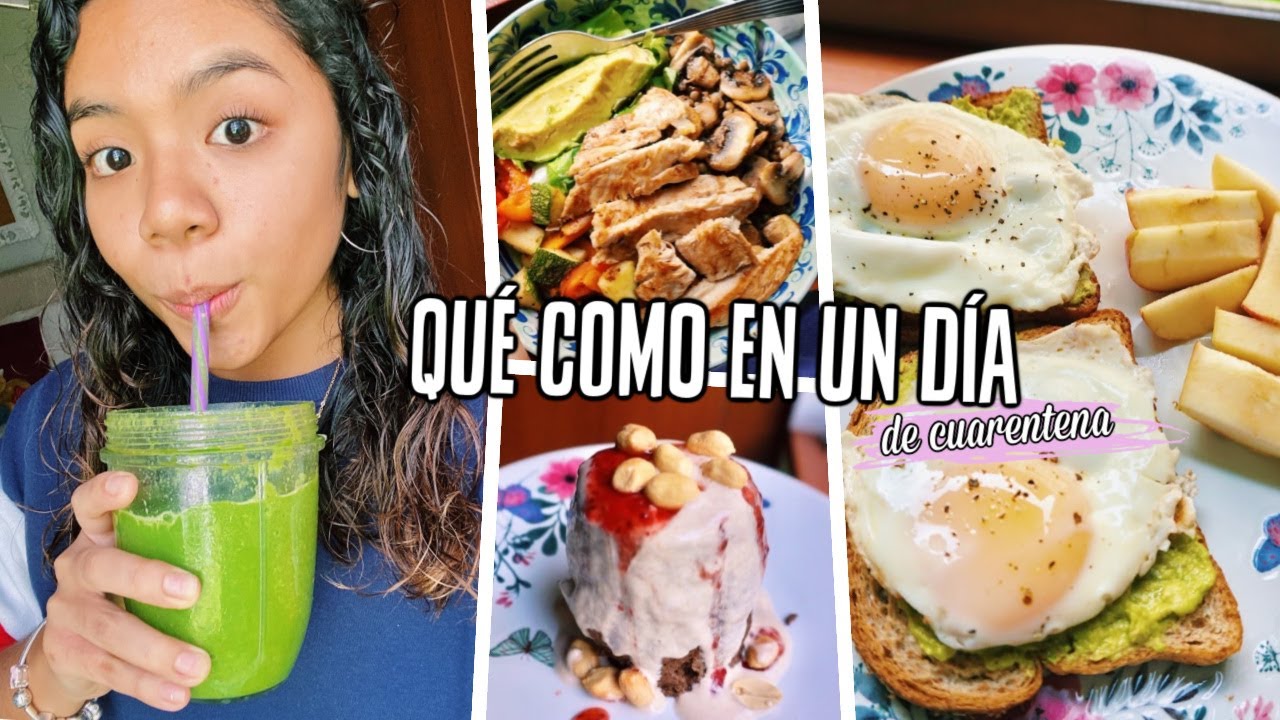 LO QUE COMO EN UN DÍA (recetas y más!) | Johanna De La Cruz