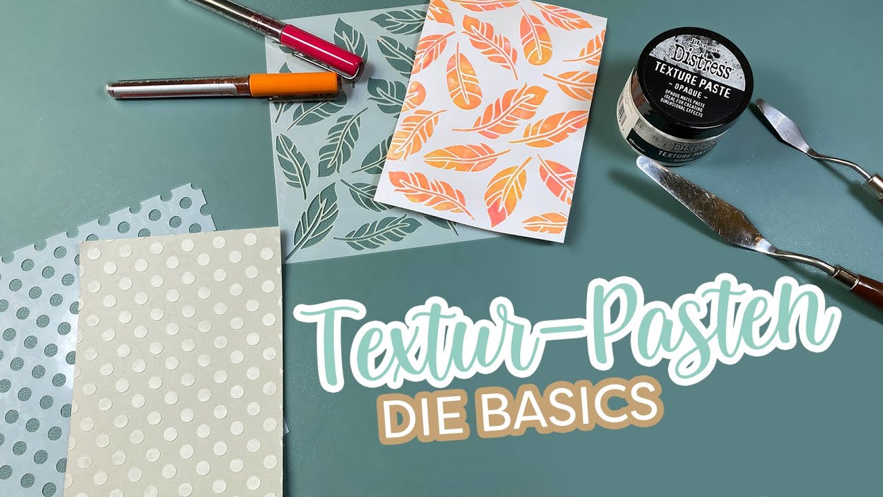 Strukturpaste - die Basics