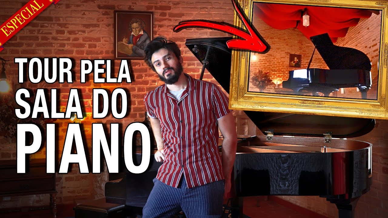 Tour pela minha sala do piano - Franz Ventura