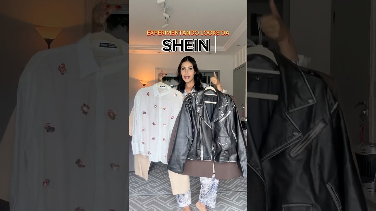 EXPERIMENTANDO LOOKS DA SHEIN! #thamyfilorio #sheinforall #looksfemininos