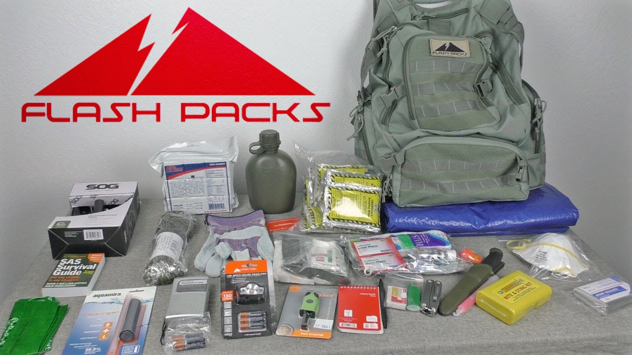 A Quality, Ready-Made Bugout Bag?! Flashpacks Operator