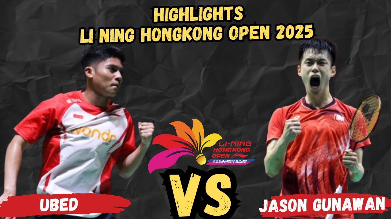 Ubed Moh Zaki Ubaidillah vs Jason Gunawan | Li Ning Hong Kong Open 2025 Badminton MS - Qualification