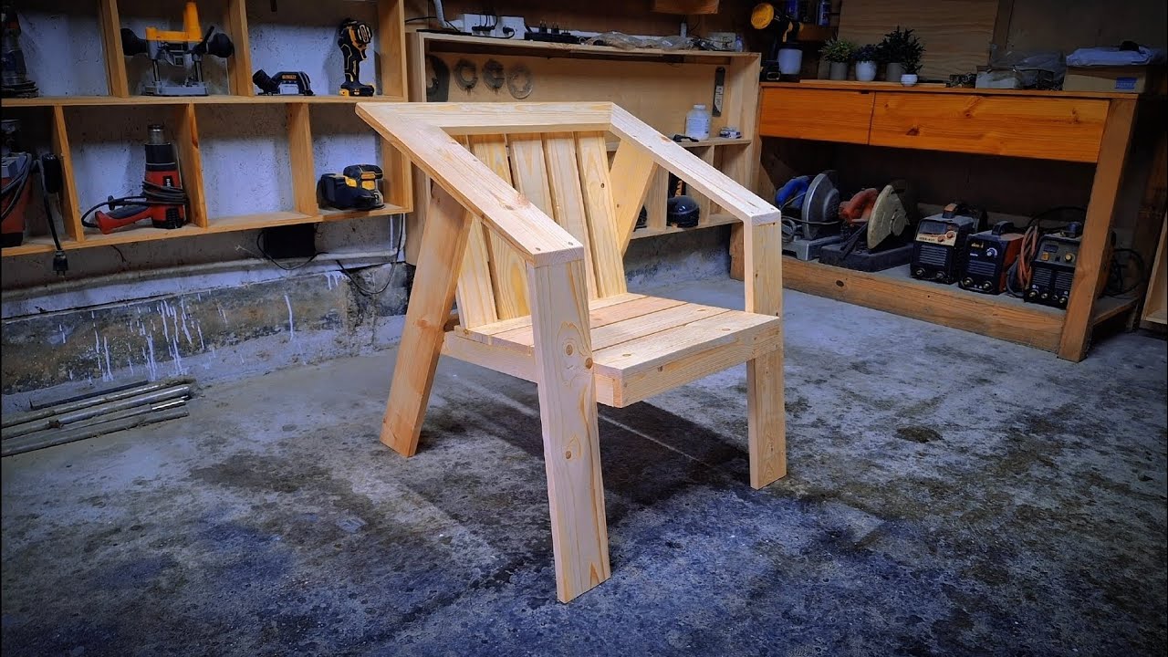 เก้าอี้ไม้สนนอก #woodidea #woodworking #wooddesigner #projects #งานไม้