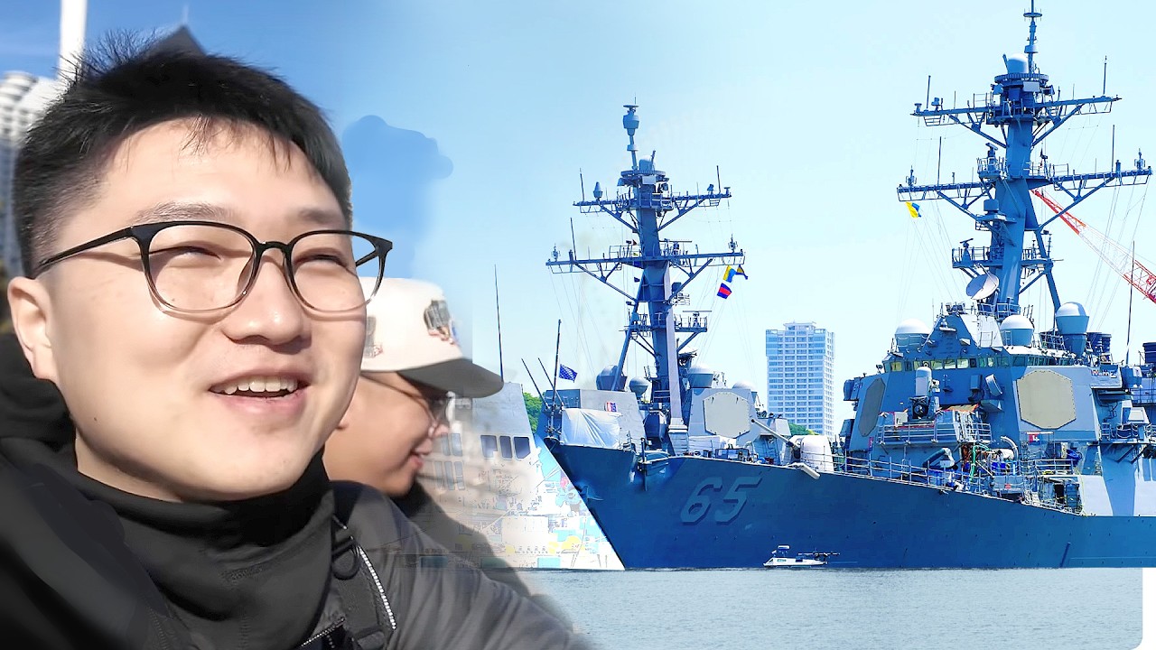 Exploring the LARGEST U.S. Navy Base in Japan (Yokosuka Boat Tour)