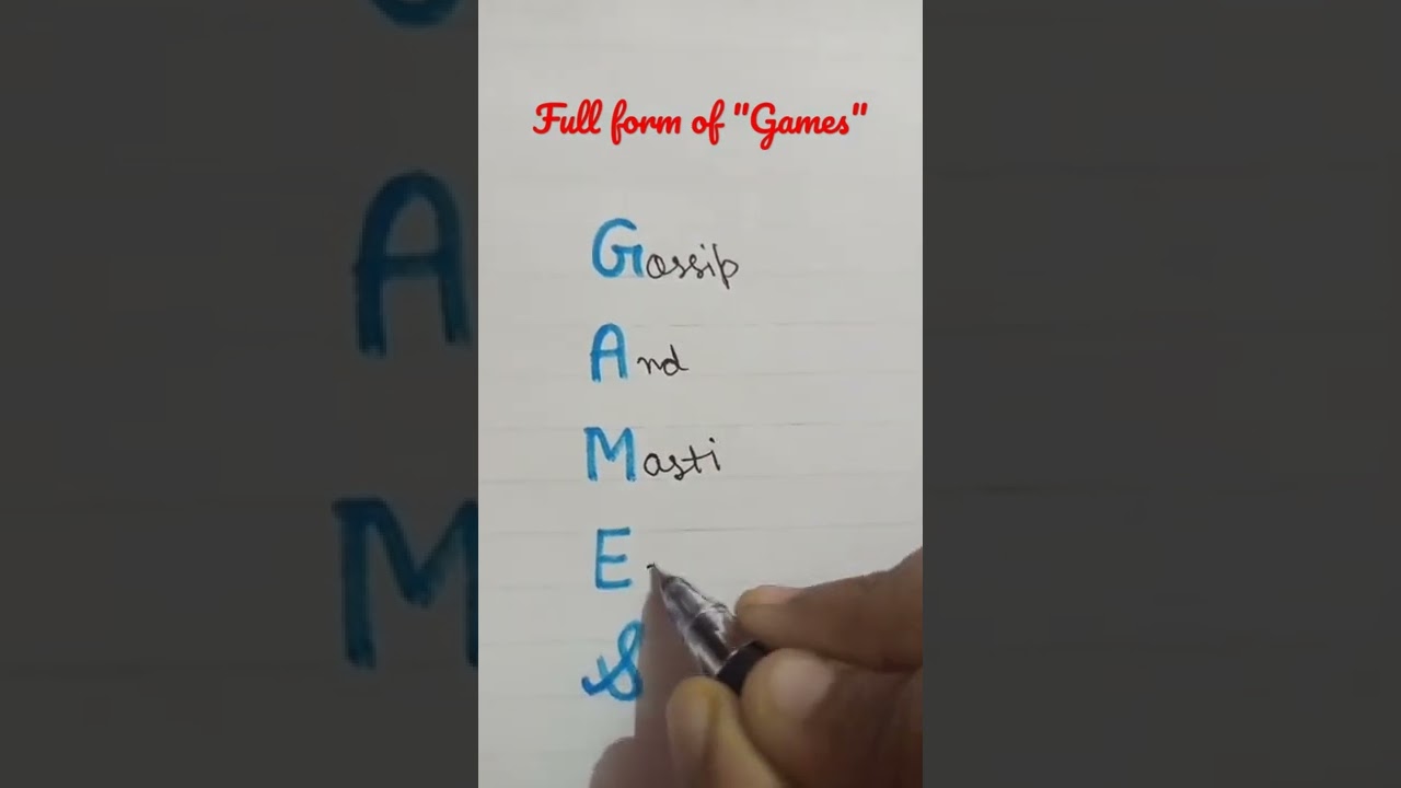 Full form of 