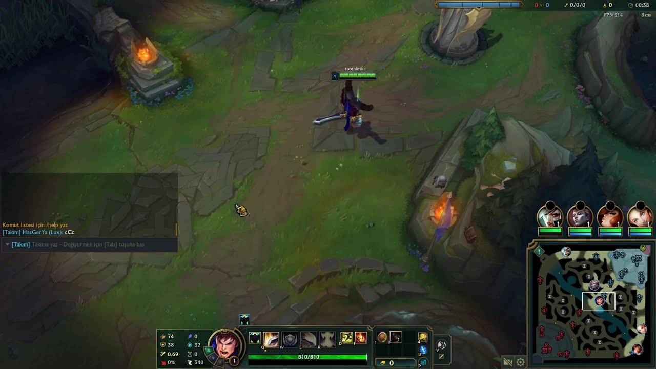 Yasuo'yu Yerden Yere Vurdum League of Legends