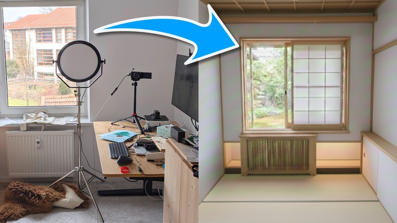 So baue ich diesen Raum in ein Japanzimmer um