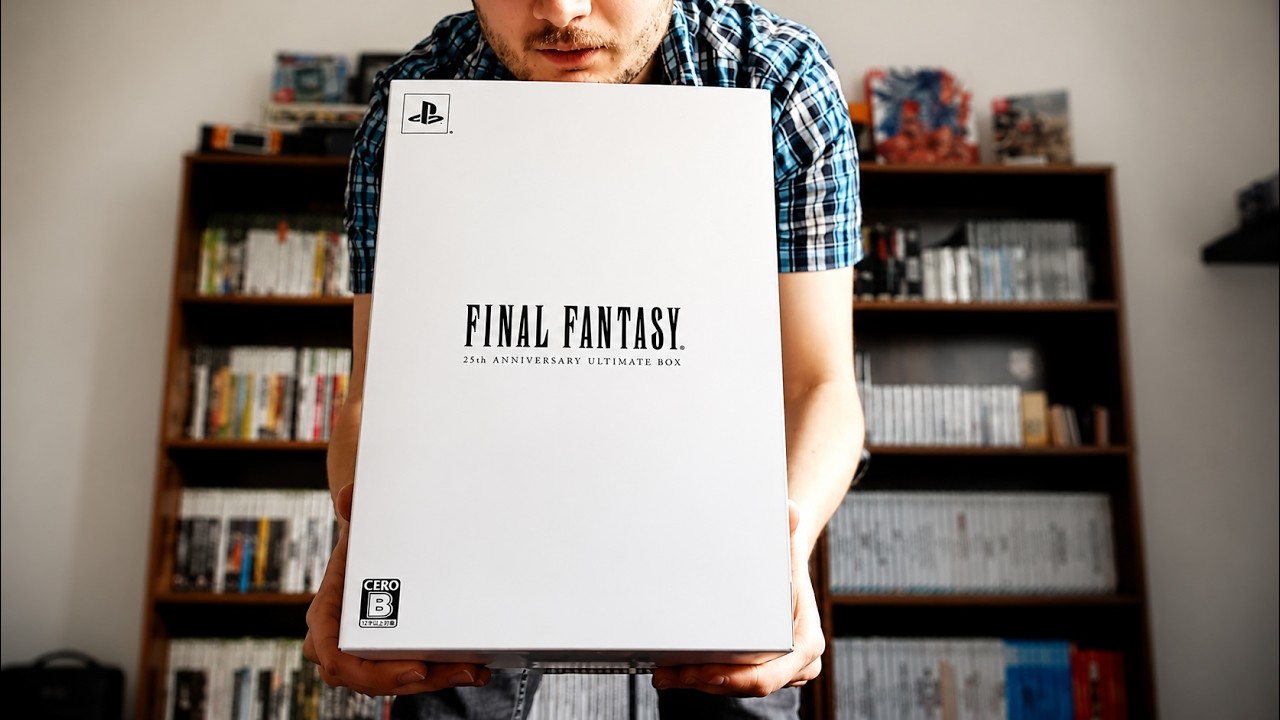 Unboxing Final Fantasy 25th Anniversary Ultimate Box in 2025 | In-Depth Look!