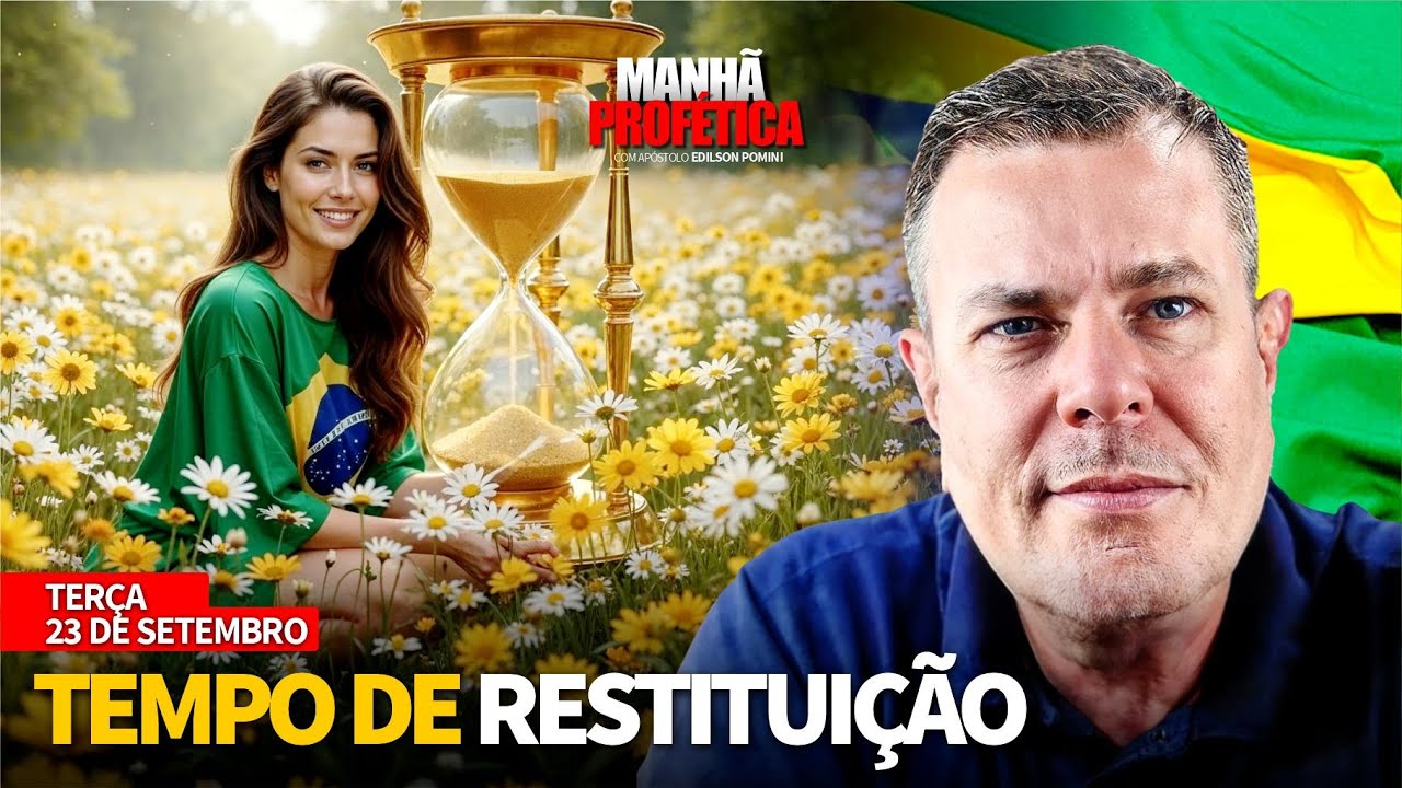 MANH&Atilde; PROF&Eacute;TICA | TEMPO DE RESTITUI&Ccedil;&Atilde;O | AP EDILSON POMINI