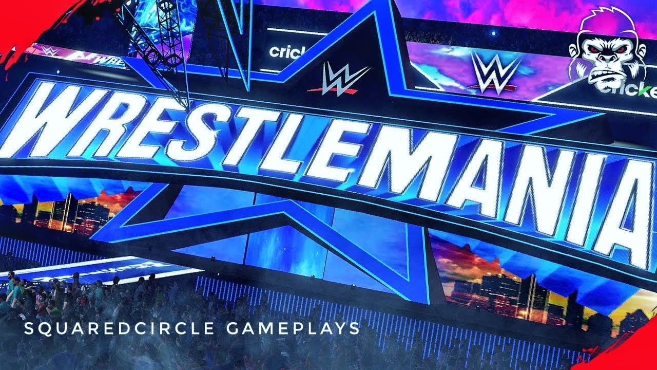 Wrestlemania 38 2022 Modded Arena | New WWE 2K22 Mods