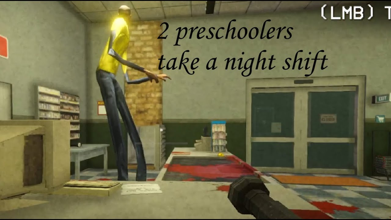 2 preschoolers take a night shift