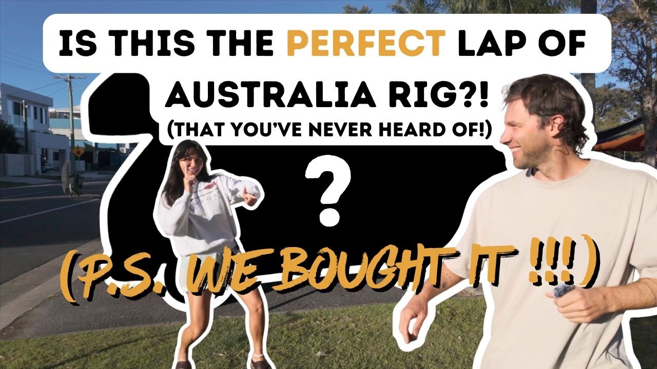 We found the PERFECT lap of Australia rig!!!! (and bought it)