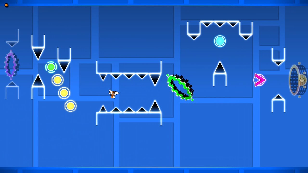 Time Leaper Layout (extended version update 2) by me | Geometry Dash