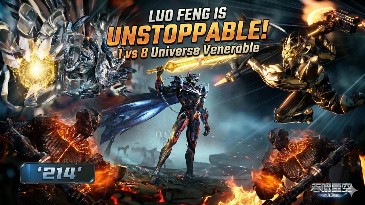 Swallowed Star Ep 214 - Luo Feng Fights 8 Venerables AT ONCE?!