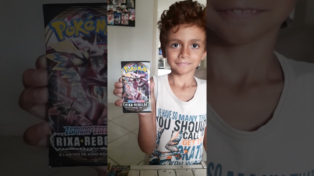 Abertura de  pacotes pokemon