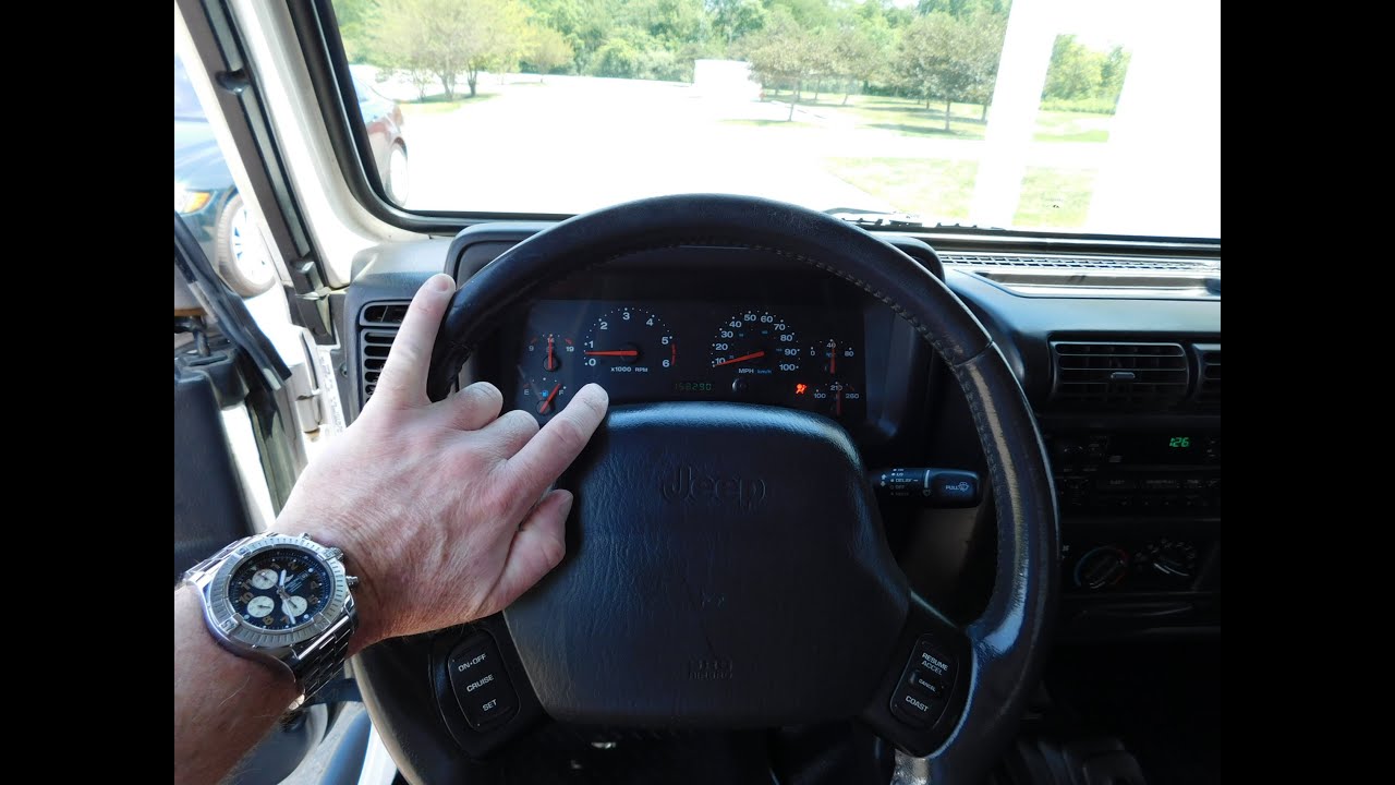 2001 Jeep Wrangler 4.0L Sport 9 Mile City and Freeway Test Drive with 4 Wheel Drive Demo! Runs Great