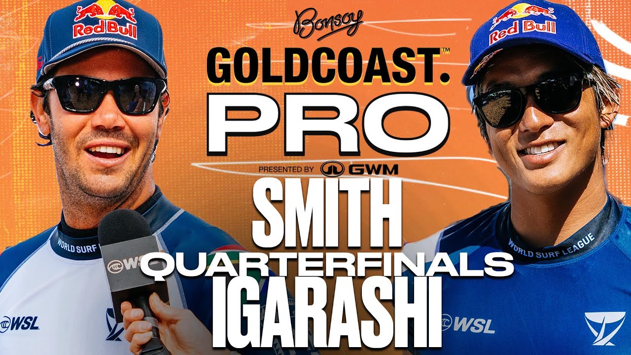 Jordy Smith vs Kanoa Igarashi | Bonsoy Gold Coast Pro presented by GWM 2025 - Quarterfinals