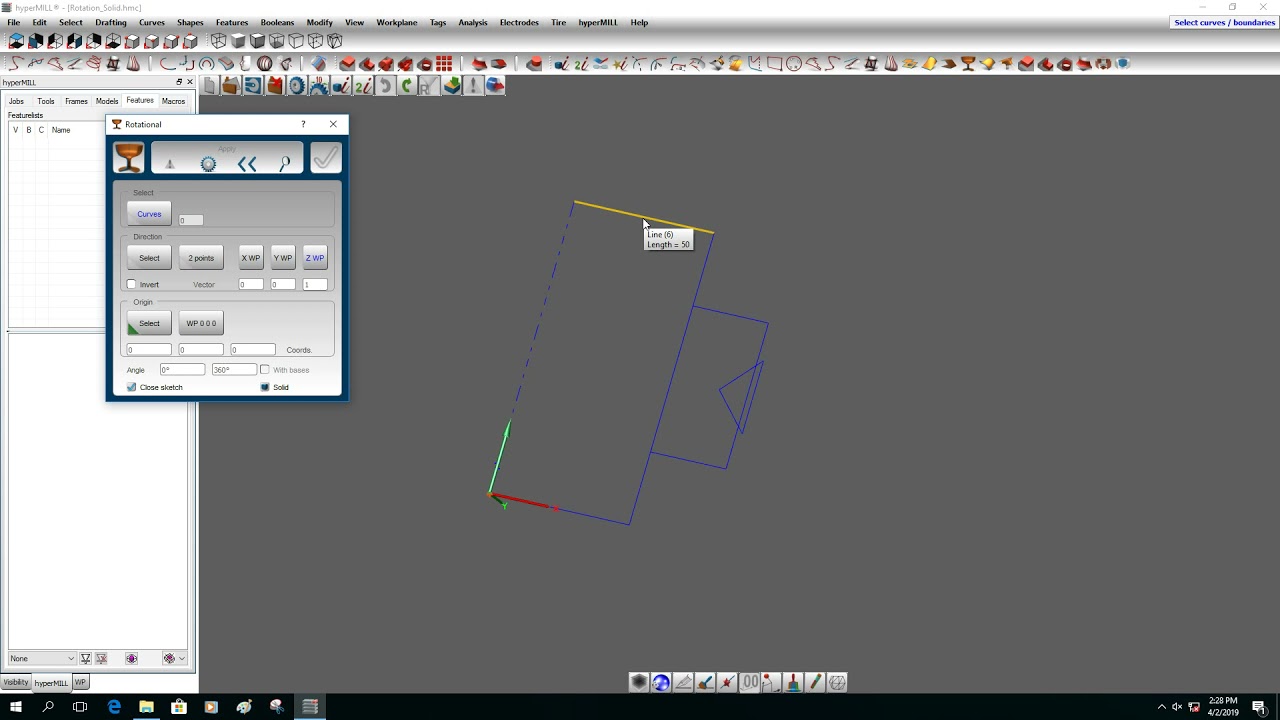 hypermill tutorial