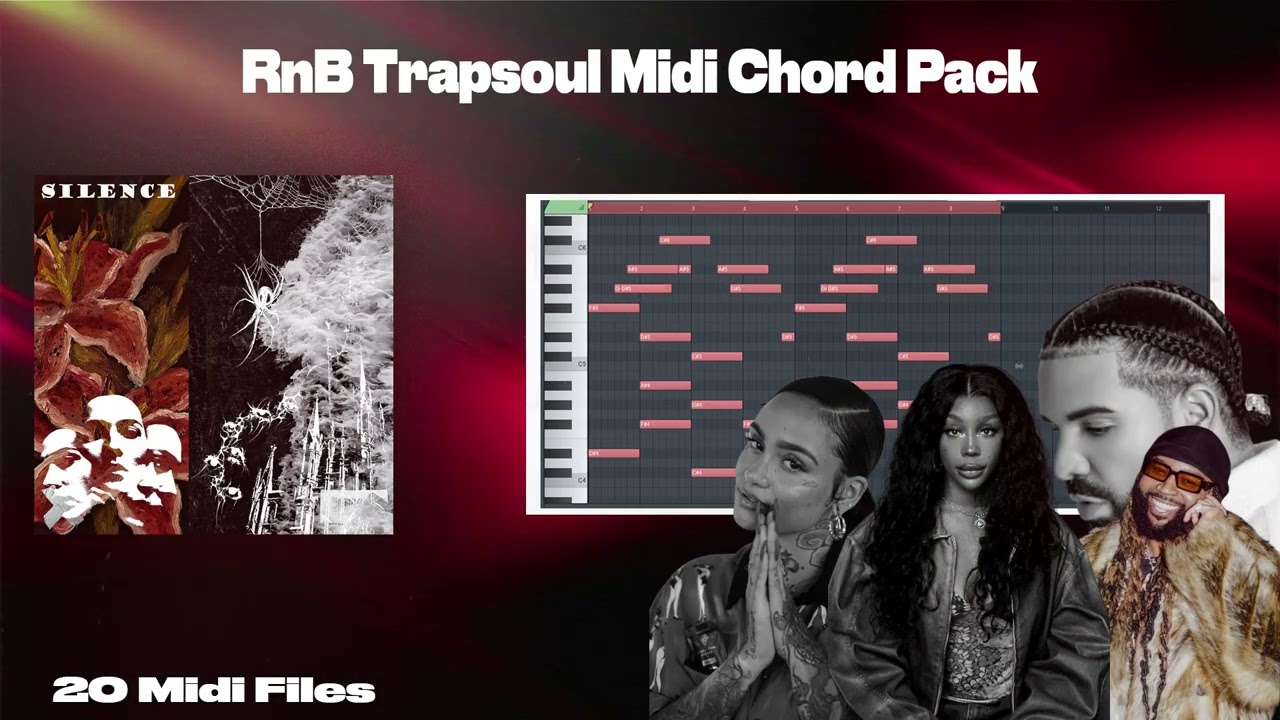 (+20) RNB MIDI Kit 2026&ndash; ''SILENCE'' Soulful Chord Progressions Midi Kit