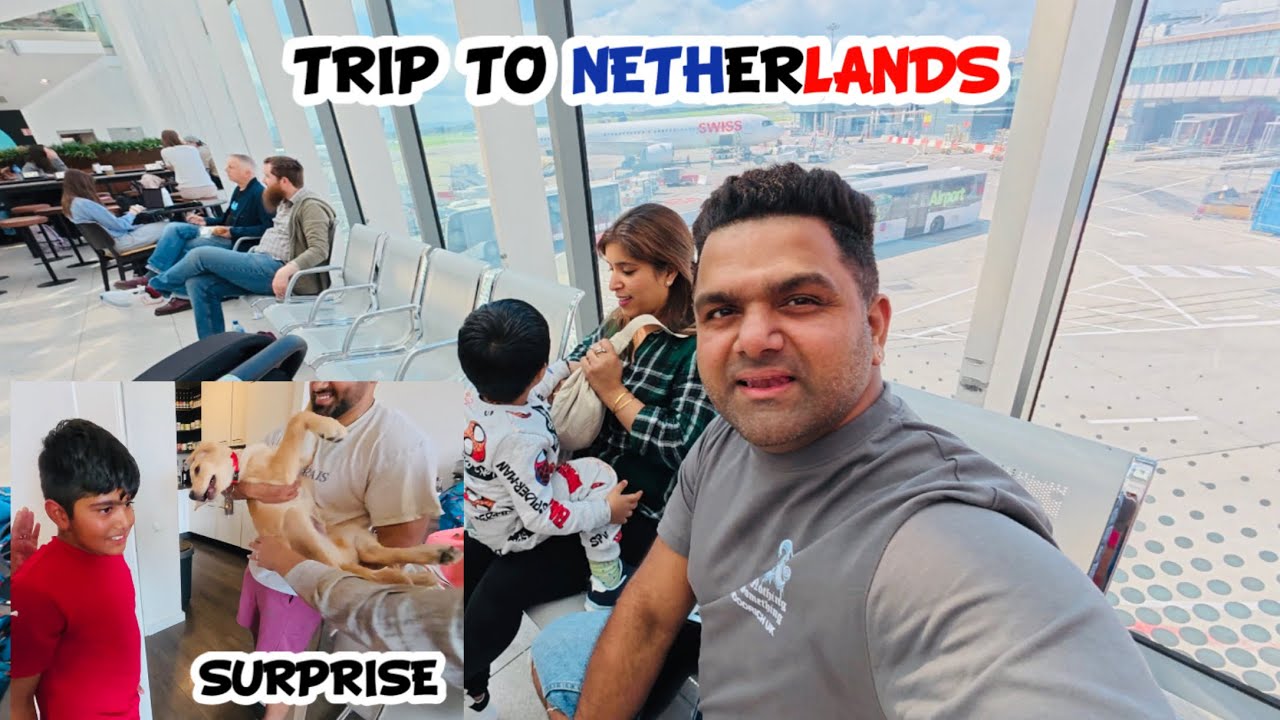 TRIP TO NETHERLANDS 2025 | FAMILY TRIP | EINDHOVEN | BIG SURPRISE @IndianPaddy 