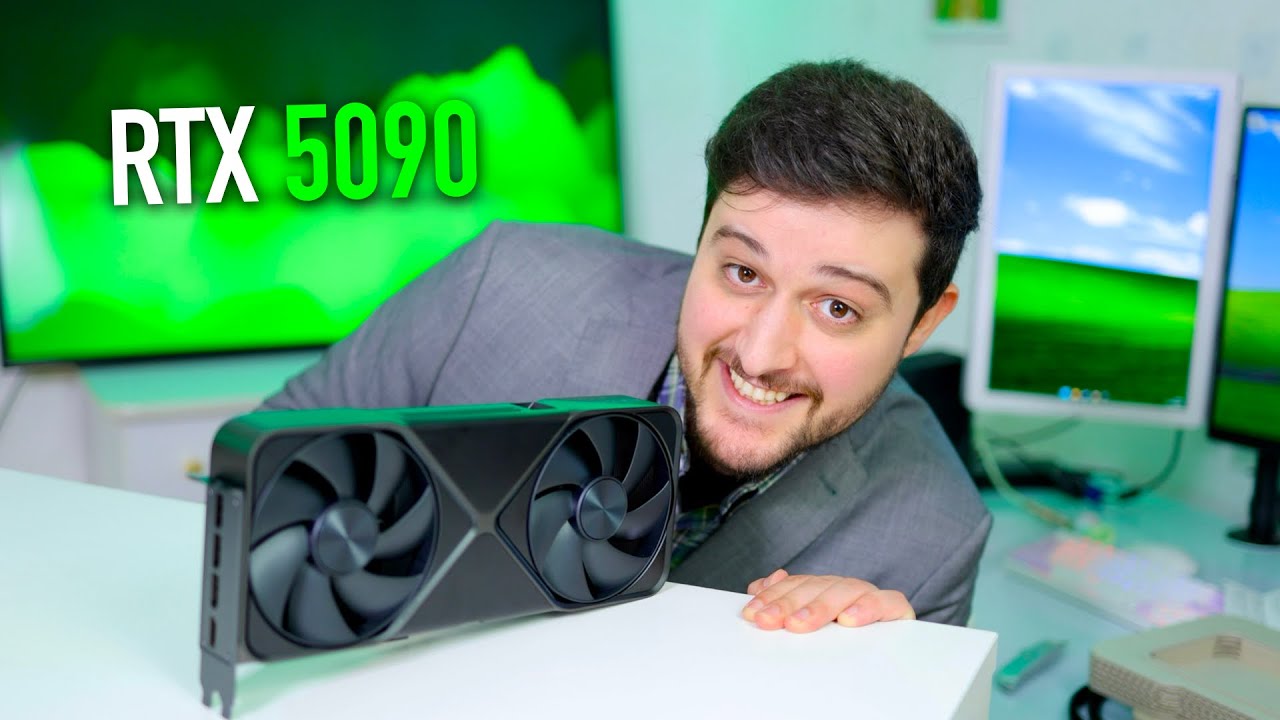 Распаковка RTX 5090 Founders Edition!!!!!