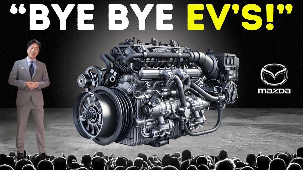 Mazda CEO: This New Engine Will Wipe The Floor With All Electric Cars in 2025!
