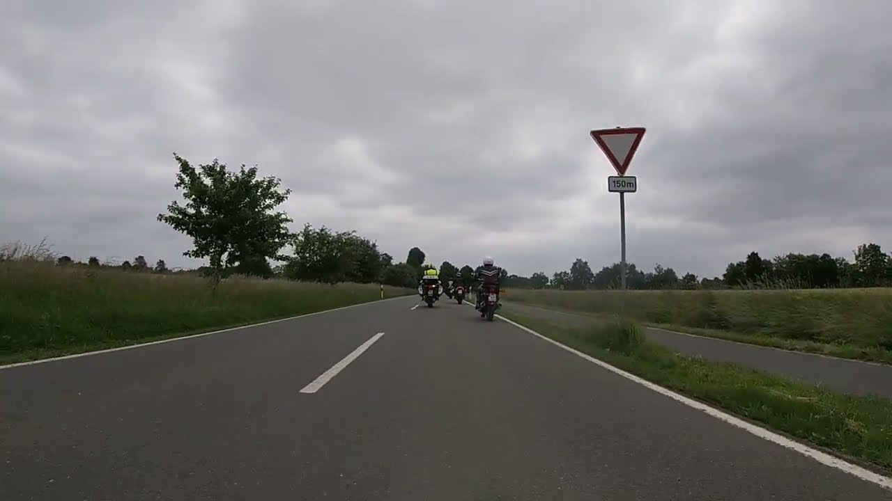 Motorradtage Münster 2024 Corso gesamte Tour