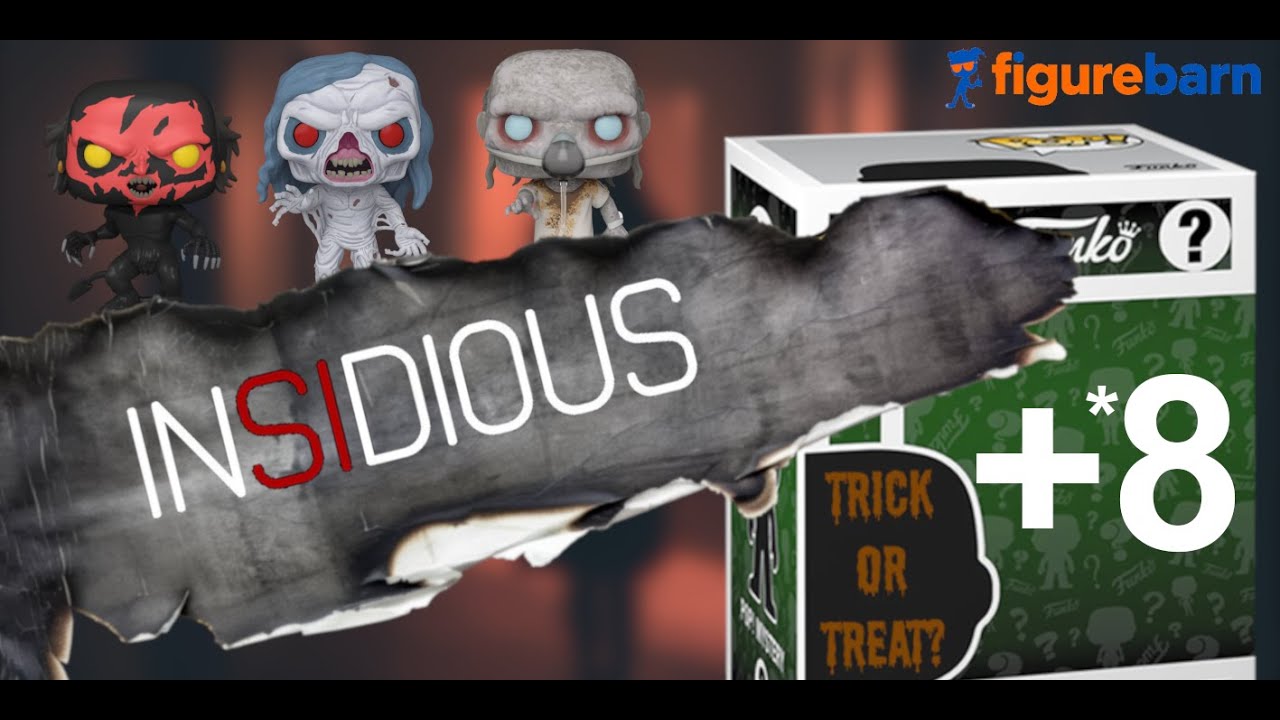 Opening 8 Trick or Treat Mystery Boxes from Funko Europe | Insidious Funko Pop Unboxing!