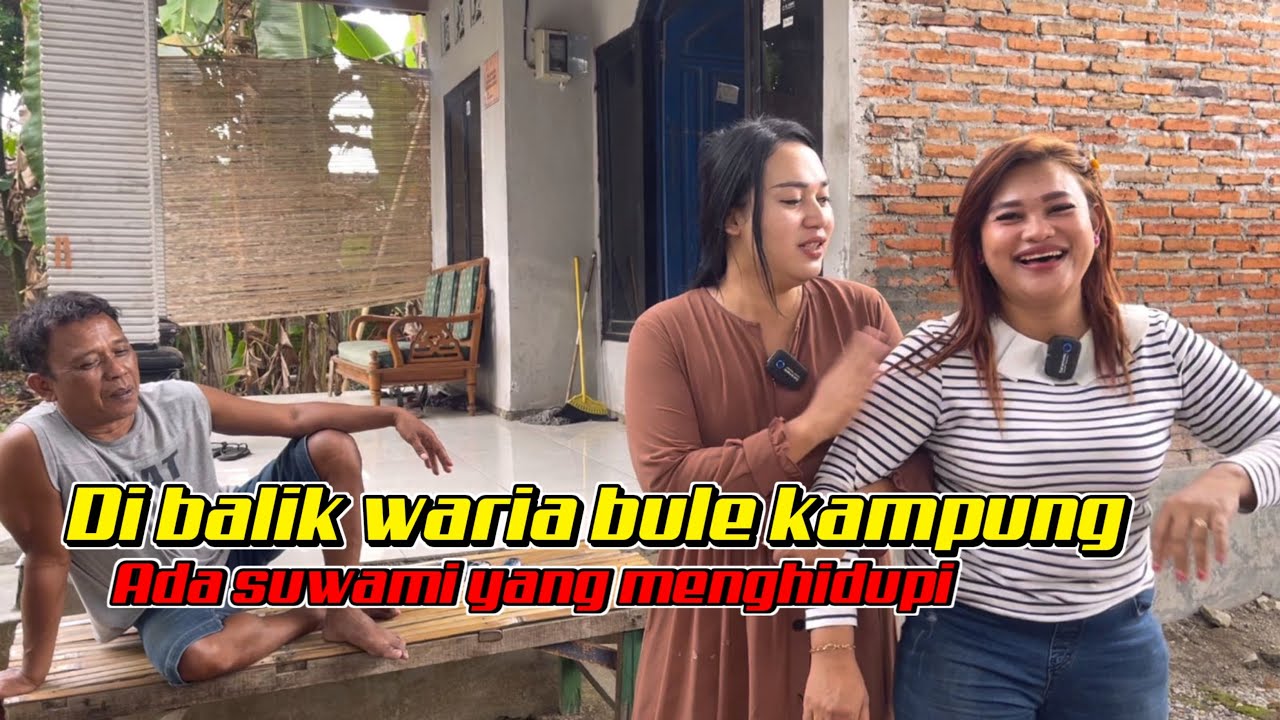 MBAK NOVI JODOHKAN TEMANYA  KE SEORANG BAPAK BAPAK w*ria bule cantik dari kampung