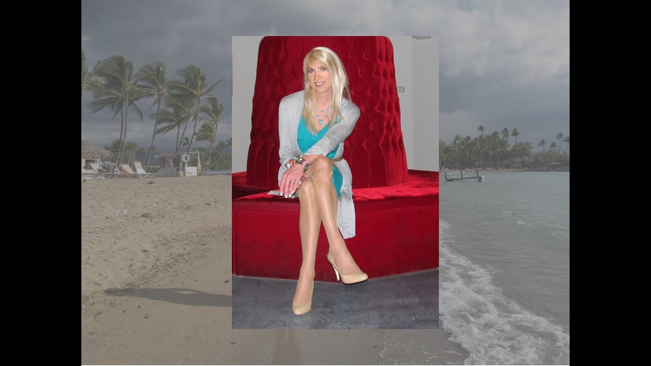 Heidi CD cross-dressing in public