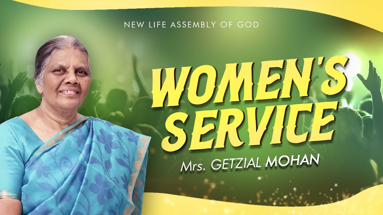 Women's Service | Mrs. Getzial Mohan | 24 OCT 2025