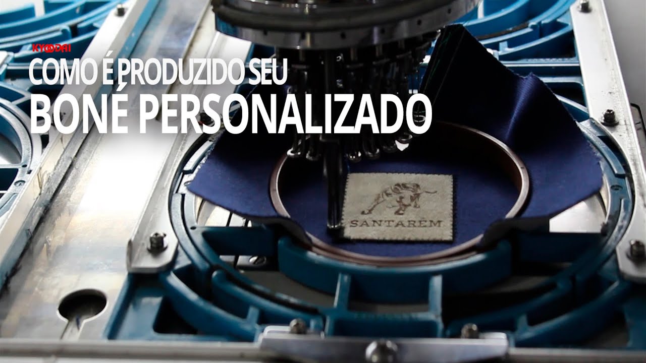 Como é produzido seu boné personalizado?