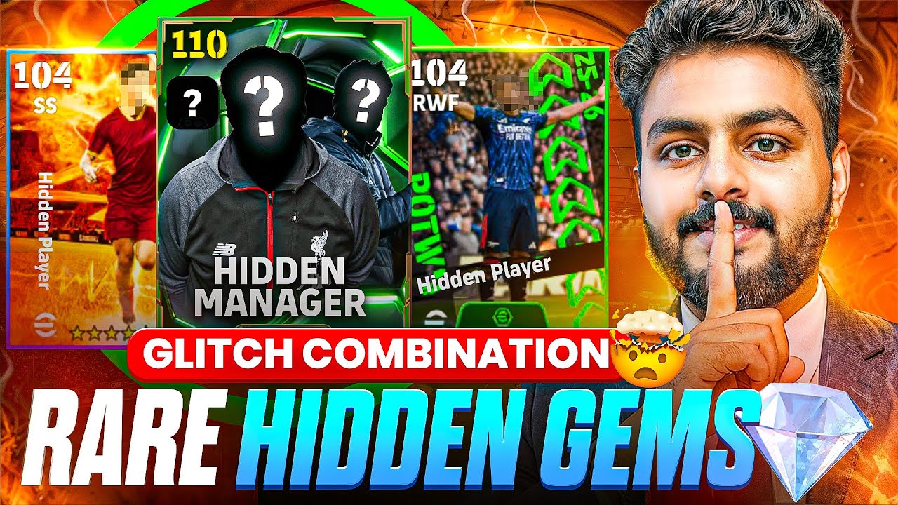 OMG!🤯 GOATED EFOOTBALL HIDDEN GEMS💎 | HE FEELS LIKE PRIME YOUNG MESSI🥶 | GLITCH MANAGER COMBINATION💥