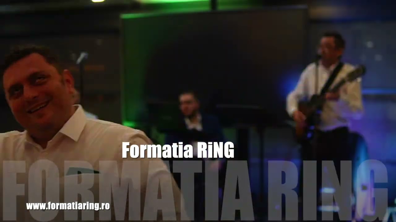 Formatii Nunta Bucuresti, Formatii Nunta Braila. RiNG Band -  Cover muzica usoara (Doi ochi caprui)