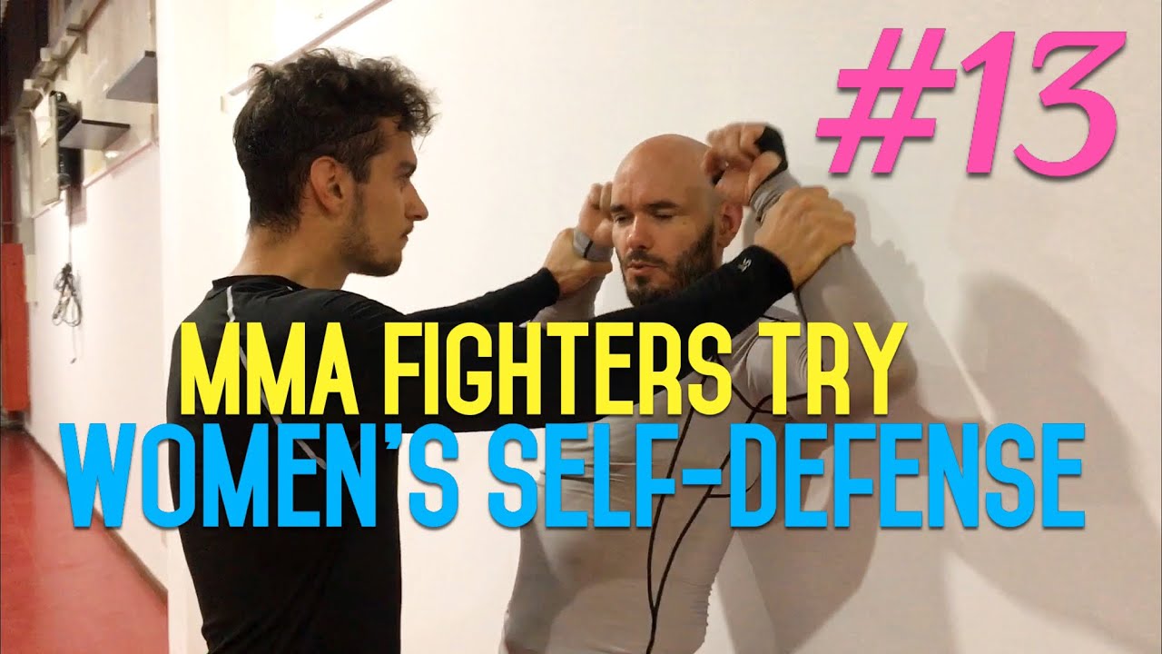 MMA Fighters Try Women’s Self-Defense #13 Wheels on the Bus!