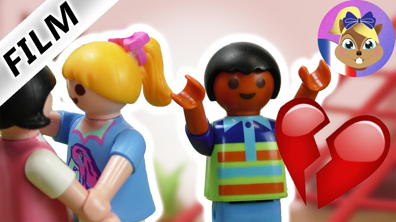 Film Playmobil en français - Hannah est jalouse! La première bagarre! Famille Brie