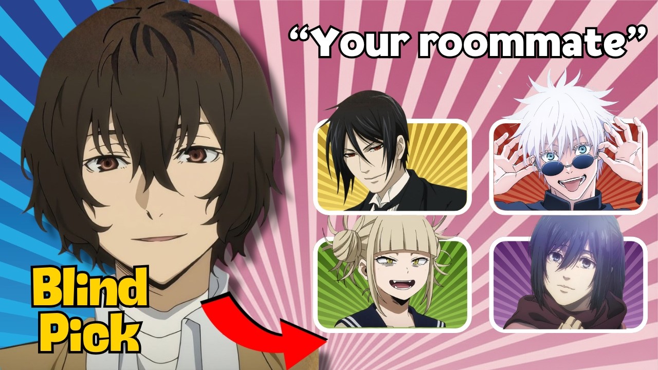 PICK ONE ANIME CHARACTER FOR EVERY SITUATION - BLIND EDITION - BOYS AND GIRLS / ANIME QUIZ
